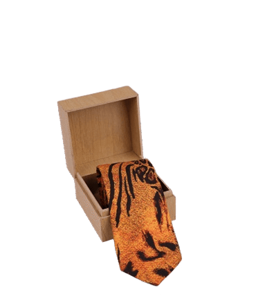 Animal Print Tie